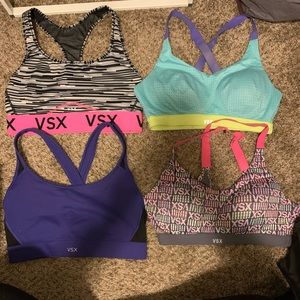 Bundle of Victoria’s Secret sports bras